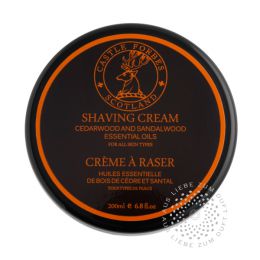 Castle Forbes - Cedarwood and Sandalwood Shaving Cream